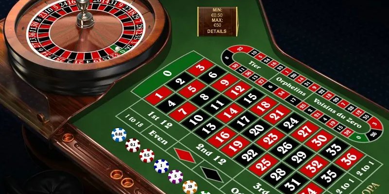 Những cửa cược khi tham gia Roulette tại 8Kbet